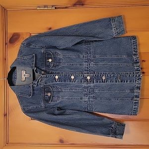 CARIBBEAN JOE  Denim Jean Jacket Sz S